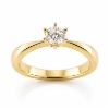Billede af Dream Ring brillant 0,50 w/vs 14 kt. 585