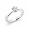 Billede af Dream Ring brillant 0,50 w/vs 14 kt. hvg. 585