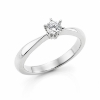 Billede af Dream Ring brillant 0,30 w/vs 14 kt. hvg. 585