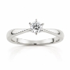Billede af Dream Ring brillant 0,30 w/vs 14 kt. hvg. 585