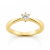 Billede af Dream Ring brillant 0,25 w/vs 14 kt. 585
