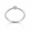 Billede af Dream Ring brillant 0,03 w/vs 14 kt. hvg. 585