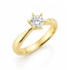 Billede af Dream Ring brillant 0,70 w/vs 14 kt. 585