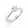 Billede af Dream Ring brillant 0,70 w/vs 14 kt. hvg. 585