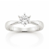 Billede af Dream Ring brillant 0,70 w/vs 14 kt. hvg. 585