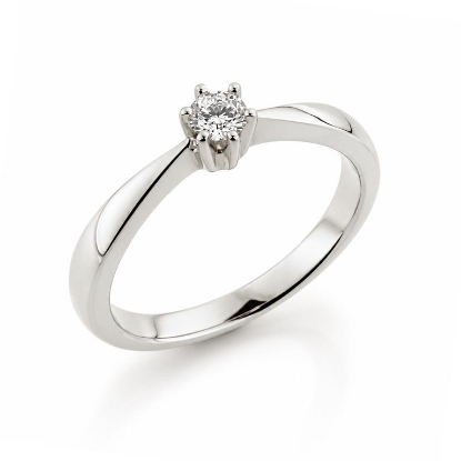 Billede af Dream Ring brillant 0,20 w/vs 14 kt. hvg. 585