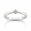 Billede af Dream Ring brillant 0,07 w/vs 14 kt. hvg. 585