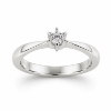 Billede af Dream Ring brillant 0,15 w/vs 14 kt. hvg. 585