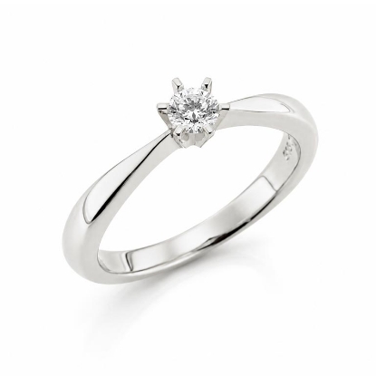 Billede af Dream Ring brillant 0,25 w/vs 14 kt. hvg. 585