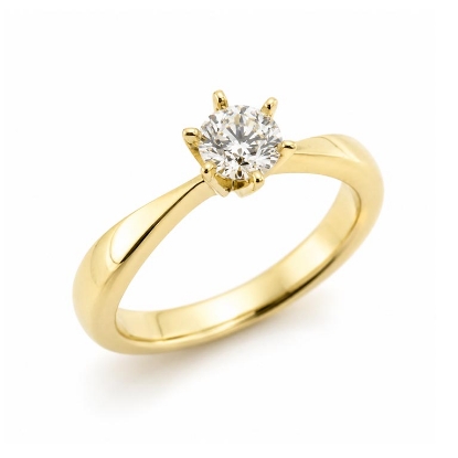Billede af Dream Ring brillant 0,60 w/vs 14 kt. 585