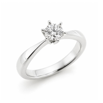 Billede af Dream Ring brillant 0,60 w/vs 14 kt. hvg. 585