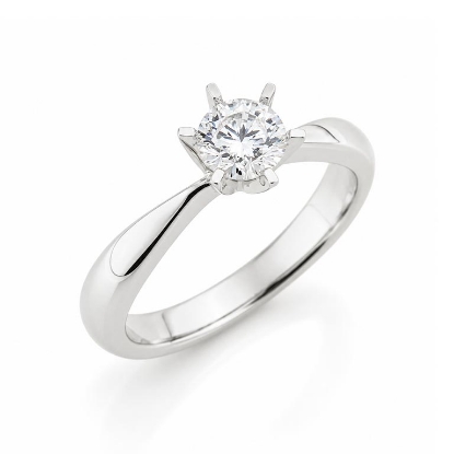 Billede af Dream Ring brillant 0,70 w/vs 14 kt. hvg. 585