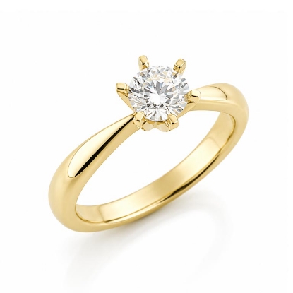 Billede af Dream Ring brillant 0,80 w/vs 14 kt. 585