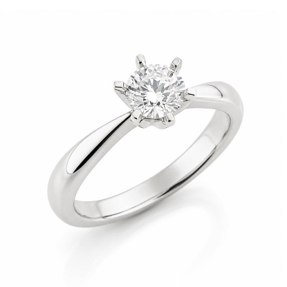 Billede af Dream Ring brillant 0,80 w/vs 14 kt. hvg. 585