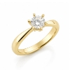 Billede af Dream Ring brillant 0,85 w/vs 14 kt. 585