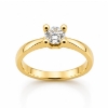 Billede af Dream Delux Ring 4 grab. brill. 0,75 w/vs. 14 kt.   