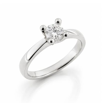 Billede af Dream Delux Ring 4 grab. brill. 0,60 w/vs. 14 kt. hvg.   