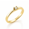 Billede af Lux Ring 4 grab. brill. 0,05 w/pi. 8 kt. 