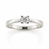 Billede af Lux Ring 4 grab. brill. 0,20 w/piq. 14 kt. hvg.