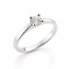 Billede af Lux Ring 4 grab. brill. 0,25 w/piq. 14 kt. hvg. 