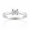 Billede af Lux Ring 4 grab. brill. 0,25 w/piq. 14 kt. hvg. 