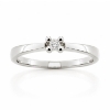 Billede af Lux ring med brill.  0,05 ct. w/pi. 925s.