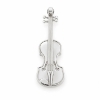 Billede af Vedhæng Violin, lg. 33 mm. skjult øsken 925s. sølv 