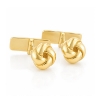 Billede af Manchetknapper massiv knude 11,5 mm. 8 kt. facon + 15,2 gr. (prisen er excl. guld)
