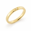 Billede af Alliancering 8 kt. m. diamant 0,02 w/si.