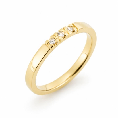 Billede af Alliancering 3* 0,02 w/si. 8 kt. 333 (br. 2,4-tk. 1,8 mm.)