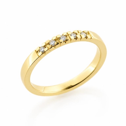 Billede af Alliancering 5* 0,02 w/si. 8 kt. 333 (br. 2,4-tk. 1,8 mm.)