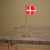 Billede af Piet Hein Bord-Flagstang 25 cm stål (messing)