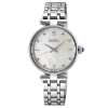 Billede af Seiko Classic dameur stål m. diamanter 5bar 29mm