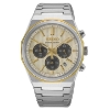 Billede af Seiko Chronograph herreur stål gulddoublé 10bar 40mm