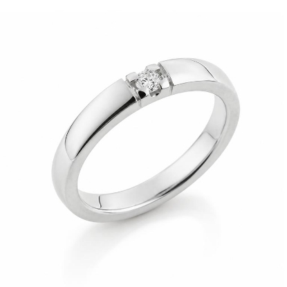 Billede af Alliancering 1* 0,09 w/pi. 925s (br. 3,5-tk. 2,3 mm.)