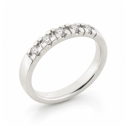 Billede af Alliancering 5* 0,06 w/pi. 925s. (br. 3,0-tk. 2,0 mm.)