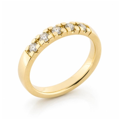 Billede af Alliancering 5* 0,06 w/si. 8 kt. 333 (br. 3,0-tk. 2,0 mm.)