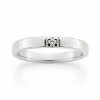Billede af Alliancering 1* 0,04 w/pi., 925s.  (br. 2,9-tk. 1,9 mm.)