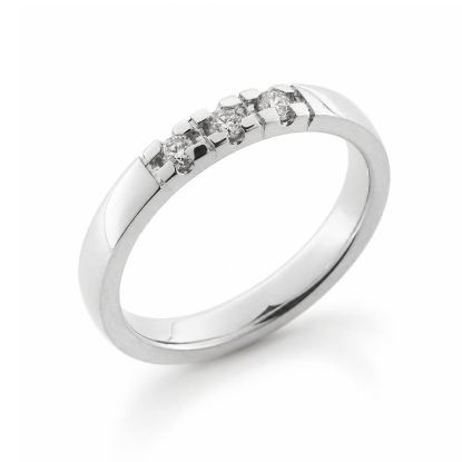 Billede af Alliancering 3* 0,04 w/si. 8 kt. 333 hvg. (br. 2,9-tk. 1,9 mm.)