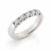 Billede af Allia. ring, 5* syn. zirk. 3,0 mm. sølv 925s. (br. 3,7-tk. 2,2 mm.)