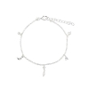 Billede af Aqua Dulce Dreamlit armbånd sølv m. fvp+cz (17 + 3 cm)