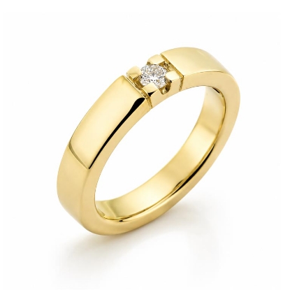 Billede af Alliancering brillant 0,15 w/vs. 14 kt.