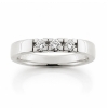 Billede af Alliancering 14 kt. hvg. 3* 0,07 w/vs..(br. 3,1-tk. 1,9 mm.)