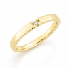 Billede af Alliancering brillant 0,03 w/vs. 14 kt.