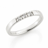 Billede af Alliancering 3 brillanter a 0,02 w/vs. 14 kt. hvg.