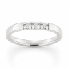 Billede af Alliancering 3 brillanter a 0,02 w/vs. 14 kt. hvg.