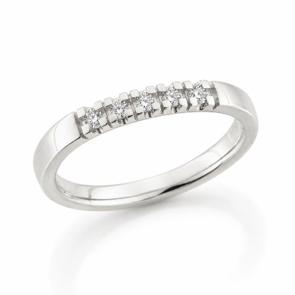 Billede af Alliancering 14 kt. hvg. 5* 0,03 w/vs....