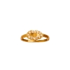 Billede af STINE A Kiss Me Cleo ring forgyldt sølv m. cz (str. 58)