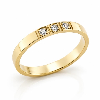Billede af Alliancering 14 kt. 3* 0,02 w/vs.........
