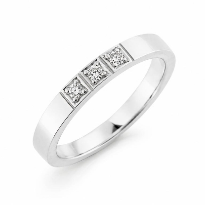 Billede af Alliancering brillant 3* 0,03 w/vs. 14 kt. hvg.